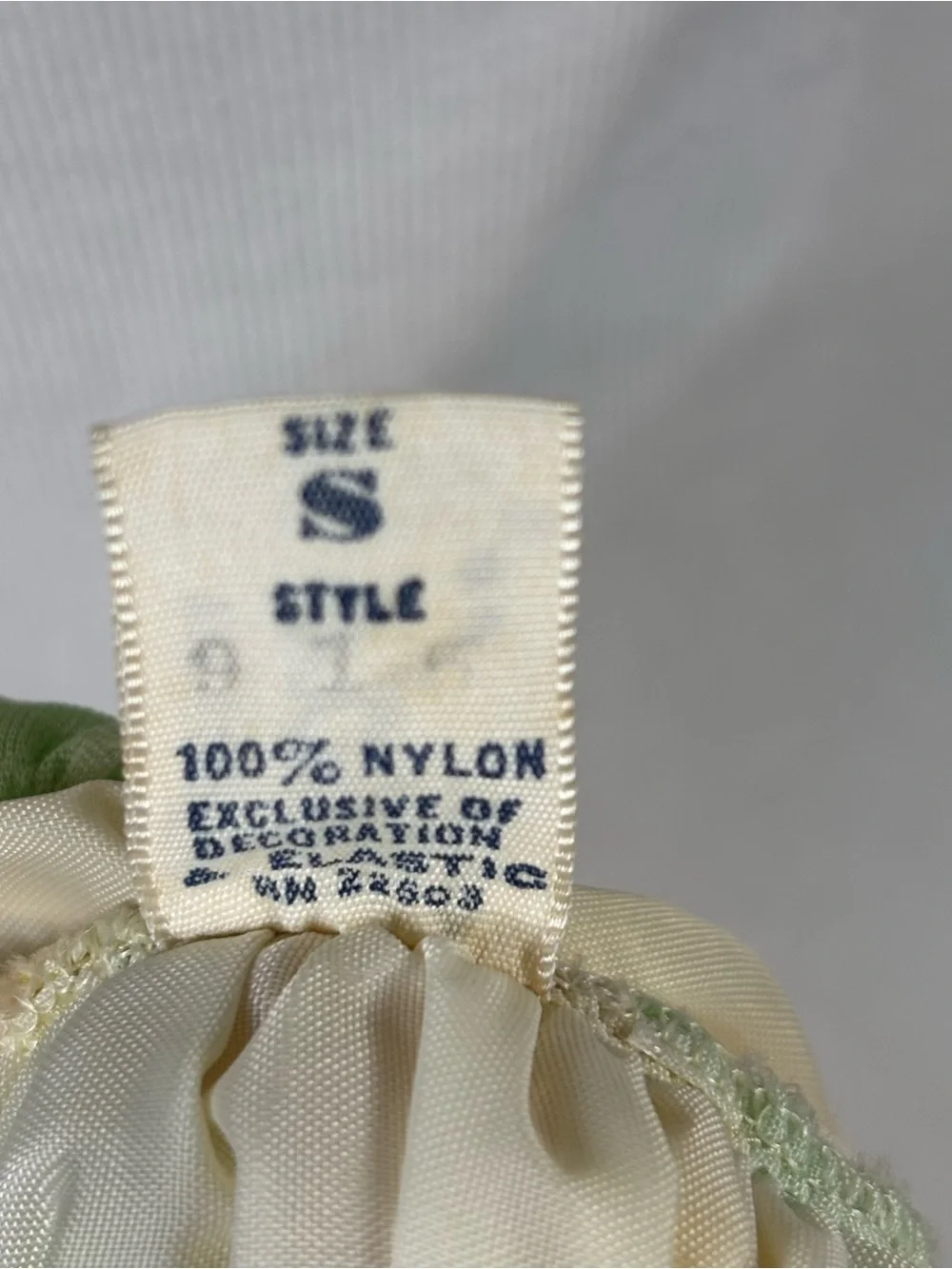 Vintage Hedi California 50's 60's Peignoir Robe Chiffon Floral Watercolor Small